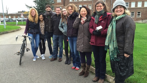 Prof Kathy Belov visits the TCG