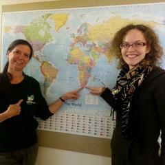 Dr Mirjam van der Wel from AACL, South Africa visited TCG