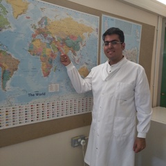 Soheil Afshari, a vet student from Iran, visited TCG and carried out research on CTVT