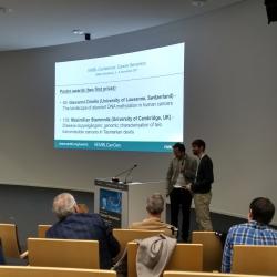 EMBL Cancer Genomics poster prize won by Maximilian Stammnitz