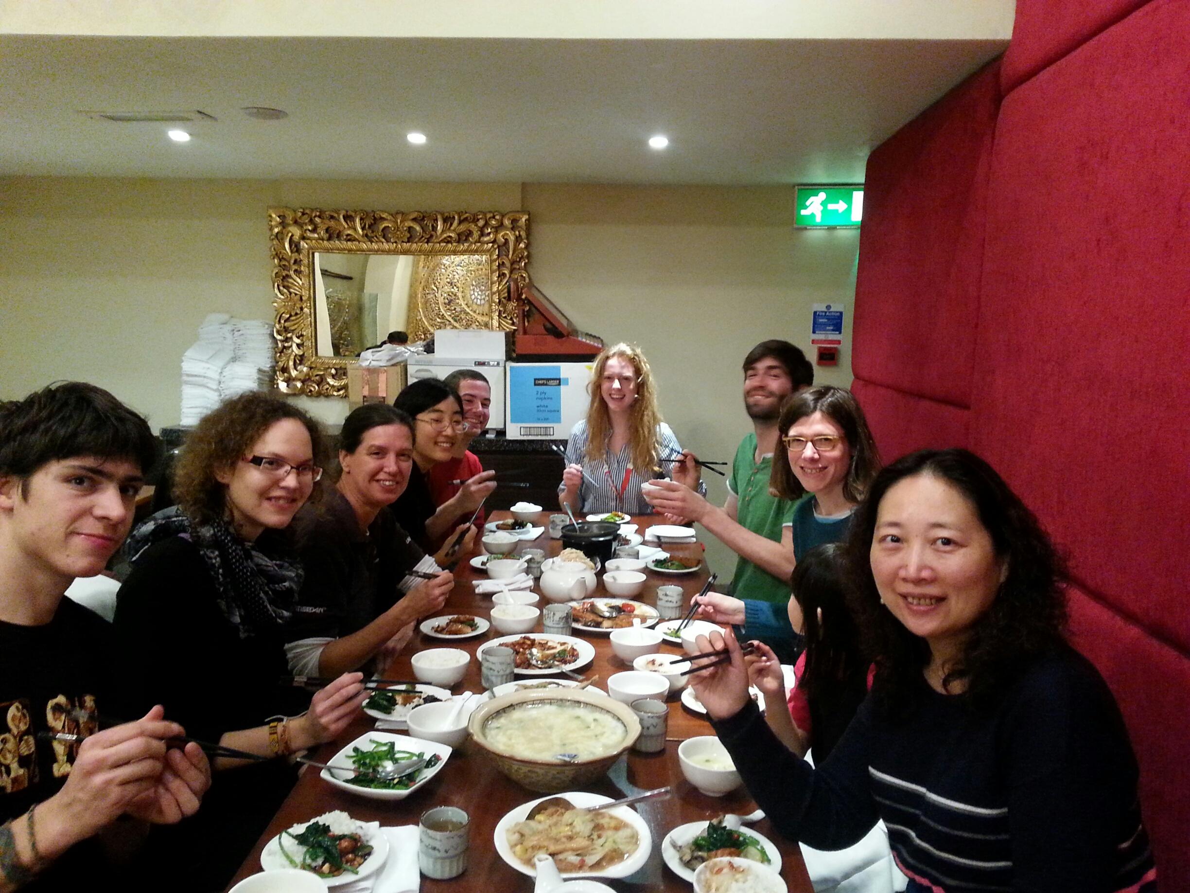 Greetings from Mirjam after her visit to TCG