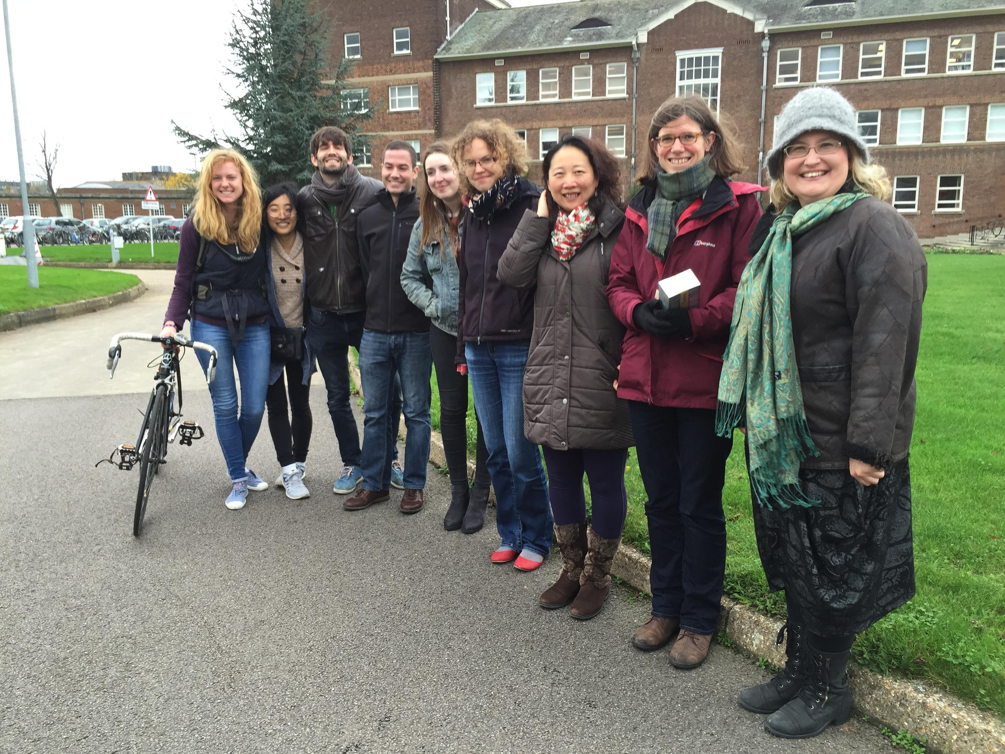Prof Kathy Belov visits the TCG