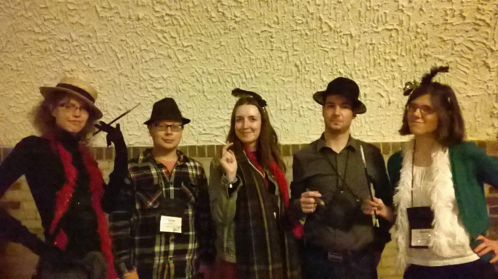 Conference dinner in Saint Paul, Minnesota TCG attend the Canine and Feline Genomics Conference