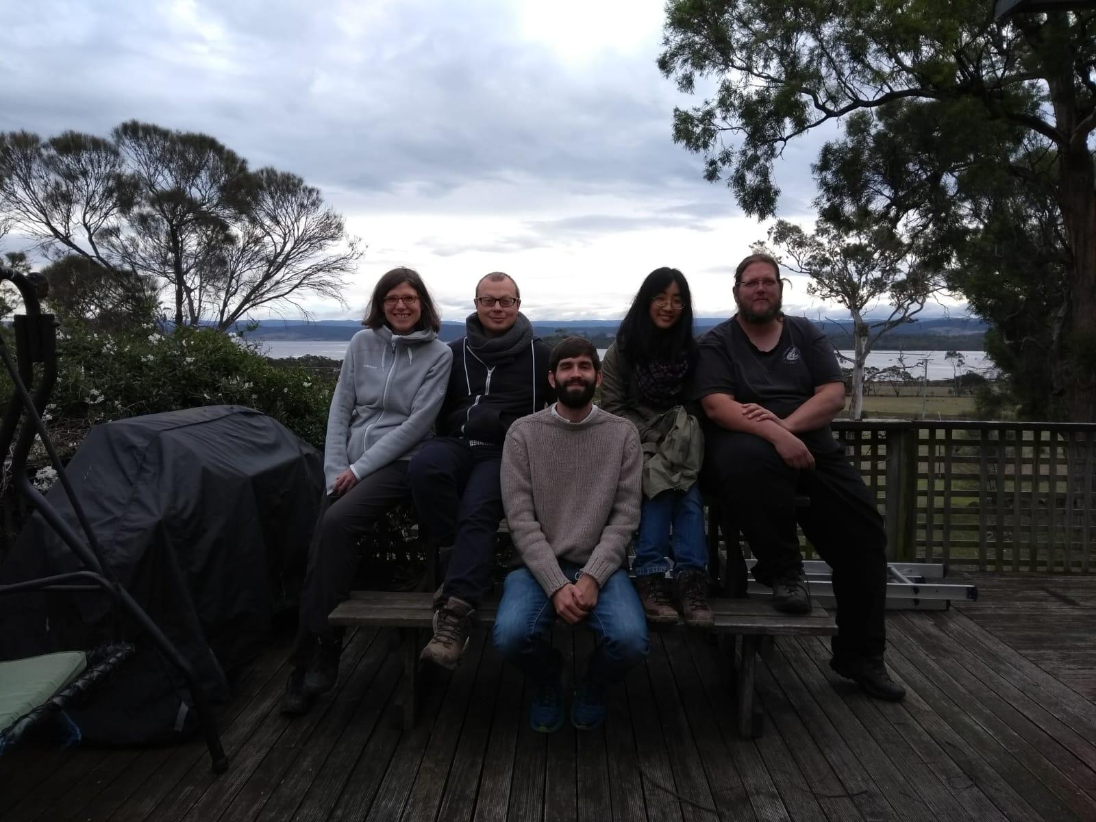 TCG in Freycinet, East Coast Tasmania TCG field trip to Tasmania