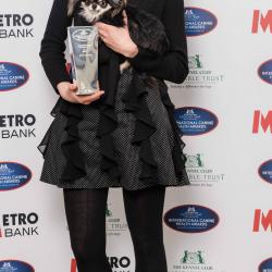 Andrea Strakova receives Kennel Club Award